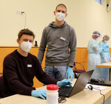 Corona-Schnelltest-Zentrum im BBW eingerichtet